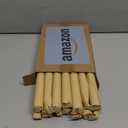 8in Beeswax Taper Candles,14 Pack Dirpless Smokeless Pure Beeswax Candles,8 Hours 100% Natural White Taper Candle Sticks Unscented Bees Wax Candle for Home,Wedding,Prayer, Meditation