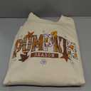 Happy Thanksgiving Sweatshirts for Women Pumpkin Letter Graphic Shirts Fall Thankful Long Sleeve Pullover Tops (Medium, Apricot-2)