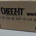 Cheez-It Cheese Crackers, Baked Snack Crackers, Lunch Snacks, White Cheddar (40 Packs) BBD: 06-09-27