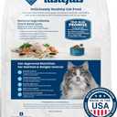 Blue Buffalo Tastefuls Adult Dry Cat Food for Weight Management & Hairball Control, Made in the USA with Natural Ingredients, Chicken Recipe, 7-lb Bag (EXP 05/25/26)