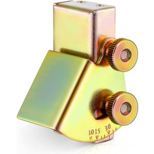 Feekoon Knife Sharpening Angle Guide for 1 x 30 Belt Sander, Adjustable Angle Guide from 10 to 45, Blade Sharpener Jig Sharp Universal Knife Angles Guides, Sharpen Exact angles(1 Pcs,into Belt)