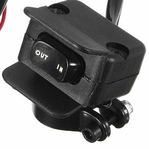ZHUOTOP Heavy Duty Handlebar Control Line Winch Rocker Switch Handlebar Control Warn for ATV/UTV