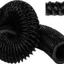 3" Marine Blower Hose Replacement for Boat Vent Bilge Blower Exhaust Fan, Marine Exhaust Hose Fit for 3 Inch Flexible Marine Blower Duct Hose, Ventilation Systems and Boat Bilge Heater, 10 Feet, Black