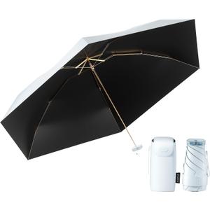 Compact Mini Umbrella for Purse-Lightweight,Fold and UV Umbrella for Rain