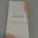 Red-Light-Therapy-Wand-for-Face, 7 Colors LED Light Therapy Wand Eye Facial Red & Blue Rejuvenation Tool, Face Massager, Golden