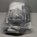 Tirrinia Sherpa Wearable Blanket With Sleeves, Full Body Throw Reading Wrap TV Blankets (Grey)