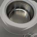 Dental Ultrasonic Retainer Cleaner Machine: 45kHz Dental Cleaning Pod with Digital Timer & 200ML, Deep Cleaning for Dentures, Mouth Guards, Aligners, Night Guards, Braces, Toothbrush Heads & Jewelry (White)