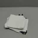Homaxy 100% Cotton Waffle Weave Dish Cloths - 12 Pack Soft and Absorbent Dish Towels - 12 x 12 Inches Quick Dry Dish Rags - White