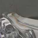 Allegra K Womens Shirt (Medium, Silver)