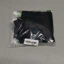 Yilanmy 3 Pairs Sheer Tights for Women Ultra Thin T-Crotch Pantyhose High Waist Stockings 20D (Large-X-Large, Black)