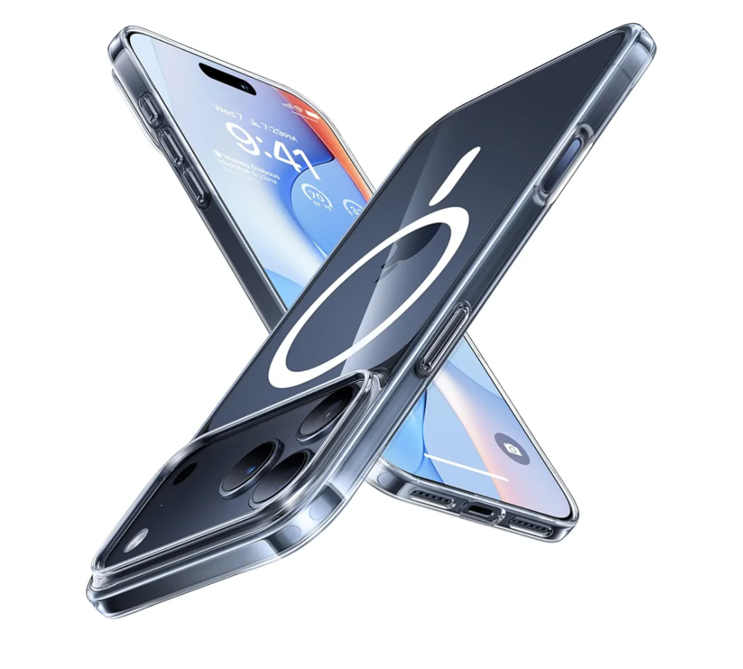 TORRAS Magnetic Slim-Fit for iPhone 17 PRO MAX Case, Ultra-Thin 17 ProMax Phone Case Compatible with MagSafe, Light Anti-Scratch Matte Hard PC Bayer 6.9 inch OriginFit, Clear