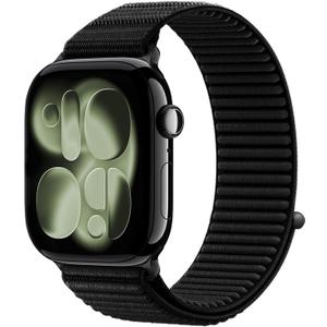 Sport Band Compatible with Apple Watch Bands Series 11 10 42mm, 9 8 7 41mm, 4 5 6 & SE 2 3 40mm for Women Men, Stretchy Straps for iWatch, Breathable, Soft Loop Ideal for Outdoor