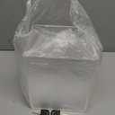 Clear Acrylic Piggy Bank with Lock and Key for Kids Adults, Openable Money Saving Box for Cash Coins Real Money (Clear)