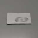 Stainless Steel Decorative Tray, Set of 2, 7 Inch Long, Jewelry Dish Cosmetics Organizer Bathroom Clutter Serving Platter Small Storage Tray, Oval, Gold