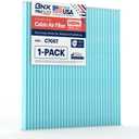 BNX TruFilter C7057 Cabin Air Filter, HEPA 99.97%, MADE IN USA, Compatible with Chevrolet Captiva, Equinox, GMC Terrain, Hyundai Azera, Santa Fe Sport/XL, Sonata, Kia Cadenza, Optima, Sedona