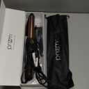 Prizm 1.25inch/32mm Automatic Curling Iron for Big Curler, Rotating Curling Wand Up to 450F, LCD Display, Auto-Shut Off & Dual Voltage, Negative Ion