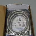 Handheld Toilet Bidet Sprayer for Toilet-Adjustable Water Pressure Control with Bidet Hose for Feminine Wash, Stainless Steel Brushed Nickel Cloth Diaper for Baby Wash (Stainless Steel, 1)