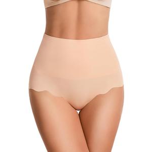 HBselect Tummy Control Shapewear Panties for Women, High Waisted Seamless Body Shaper Briefs Shapewear Girdle Underwear, L