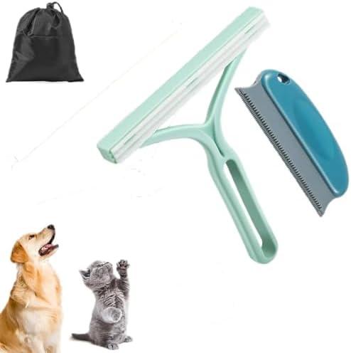 Pet Hair Remover 3 Pack, Eradicate Cleaning Pro Pet Hair Remover, Portable Reusable Pet Cat Dog Hair Remover for Couch