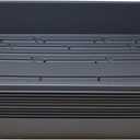 10 Plant Growing Trays (with Drain Holes) - 20" x 10" - Perfect Garden Seed Starter Grow Trays: for Seedlings, Indoor Gardening, Growing Microgreens, Wheatgrass & More - Soil or Hydroponic