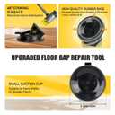 Heavy Duty Floor Gap Fixer Tool, Laminate Flooring Tool for Gap Fixing, Plank Grabber Fix Professional Floor Repair Tool with Enhanced Suction Cup, Flooring Tools for Smooth Plank, Iron(no Hammer)