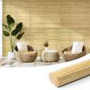 Art3d 12 x 96 in Pole Wrap Natural Bamboo Wall Panel, 1-Pack, Natural
Renewable Raw Board, Waterproof, No Emission, Wear-Resistant, Freely Cuttable, Stylish Wall Decor for Bedroom and Office