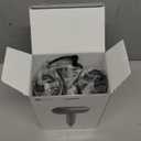 slopehill Professional Ionic Hair Dryer, Powerful 1800W Fast Drying Low Noise Blow Dryer with 2 Concentrator Nozzle 1 Diffuser Attachments for Home Salon Travel