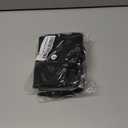 2 x Mens Womens Exercise Gloves Half-Finger Lightweight Protective Gym Workout Weight-Lifting Cycling Training (Black, M)