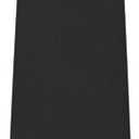 Clip on Ties for Boys, Solid Kids Tie Pre-tied Boys' Neckties for Teenager School Uniforms Graduation (Black)