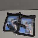 [Up to 10"] Large Waterproof Phone Pouch Bag - 2 Pack IPX8 Waterproof Phone Case for iPhone 17 16 15 Pro Max Galaxy S26 S25 Ultra, Touchscreen & Underwater Photography, Beach Cruise Travel Essentials