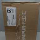 Tempur-Pedic TEMPUR-Adapt + Cooling 3-Inch Twin XL Mattress Topper Luxury Premium Foam, Washable Cover, Cooling Topper, White