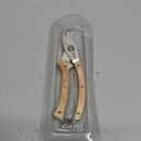BUGUI Wood Handle Pruning Shears, SK-5 Steel Blade, 1-inch Cutting Capacity, Sharp, Well Designed Garden Shears, 8"