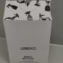 Plastic Spray Bottle, Empty Spray Bottles (2 Pack 24 Oz), All-Purpose Sprayer for Cleaning Solutions, Hair Spray, Bleach, Planting, BBQ, Mist & Stream Water Spraying Bottle with Adjustable Nozzle