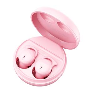 Hulaed Invisible Sleep Headphones,Sleep Earbuds for Side Sleepers,Comfortable Noise Blocking Sleep Earphones,Bluetooth 5.3 Wireless Open Ear Headphones for Sleeping,Driving,Cycling - Pink A6