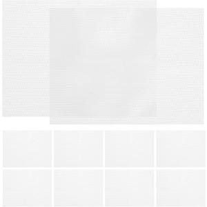 Ciieeo Silicone Steamer Pad 10-Pack Nonstick Mesh Liner 15.7X11.8 Inch Heat-Resistant Reusable Steamer Mat for Oven Microwave Dehydrator Cooking