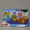 Sonic The Hedgehog Go Go Racers Deluxe Playset with Diecast Super Sonic Figure, Combine with The Sonic Adventure Playset