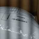 Feather and Down Fiber Comforter Insert Queen Size, 100% Cotton Cover, All Season White