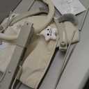 3-in-1 Portable Baby Bouncer & Rocker Chair for Newborn to Toddler - 4 Adjustable Recline Positions, Breathable Cotton Fabric, Natural Vibration, Supports Up to 33 lbs (Oatmeal Khaki)