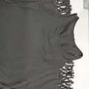 Verdusa Women's Western Fringe Tank Dresses Cowgirl Sleeveless Short Summer Dress Black Medium
