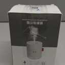 Portable Mini Humidifier, 500ml Small Cool Mist Humidifier, USB Personal Desktop Humidifiers for Baby Bedroom Travel Office Home, Auto Shut-Off, 2 Mist Modes, Super Quiet, White