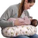 Boppy Nursing Pillow, Safe Ergonomic Breastfeeding & Baby Feeding Support
U-Shaped Ergonomic Design, Softer Cushiony Fill, Machine-Washable & Dryer-Safe Cover - Tan Happy Houseplants