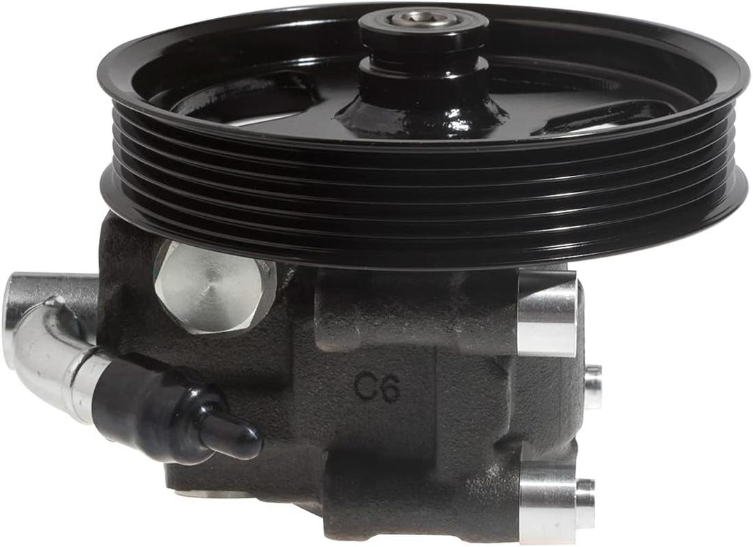 AUQDD 20-312P1 Power Steering Pump (For 4.6L/5.4L V8) Compatible With 03-06 Ford Expedition /04-08 F-150/06-08 Lincoln Mark LT 03-06 Navigator (Power Assist Pump Replace 20-312 96-312 6L3Z3A674B)