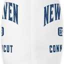 Vintage Athletic CT Souvenir Visit New Haven Connecticut Throw Pillow
