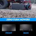 ACS6000ULS Mower Chute Blocker Compatible with Most Zero Turn Mowers, Fit for Ferris, Exmark, Gravely, Hustler and Toro Mowers Replaces Advanced Chute System 088-6003-00, Includes Discharge Shield