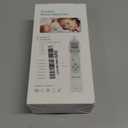 Electric Nasal Aspirator for Baby, Nose Aspirator for Toddlers, Waterproof Baby Nose Sucker, Nose Cleaner with 3 Silicone Tips, Adjustable Suction Level, Music and Light Soothing Function,Green