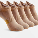 Gonii Ankle Socks Womens Running Athletic No Show Socks Cushioned 3-Pairs L