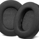 SOULWIT Replacement Earpads for SteelSeries Arctis 1/3/5/Arctis 7/7+/7P/7P+/7X/7X+/9/9X/Pro/Prime(Do Not Fit Any Arctis Nova) Headset, Ear Pads Cushions with High-Density Foam - Black