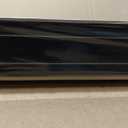 Kieacia Wood Acoustic Wall Panels, Peel and Stick 3D Slat Accent Panel for Interior Decor, 2 Pieces, 94.5 11.8 Inch Wainscoting Soundproof Wooden Panel for Living Room, Bedroom, Black