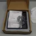 Black Modern LED Ceiling Light, Square Flush Mount Ceiling Hallway Light Fxitures, 6000K Cold White Small Close to Ceilings Lamp for Bedroom Hallway Kitchen Balcony Cloakroom