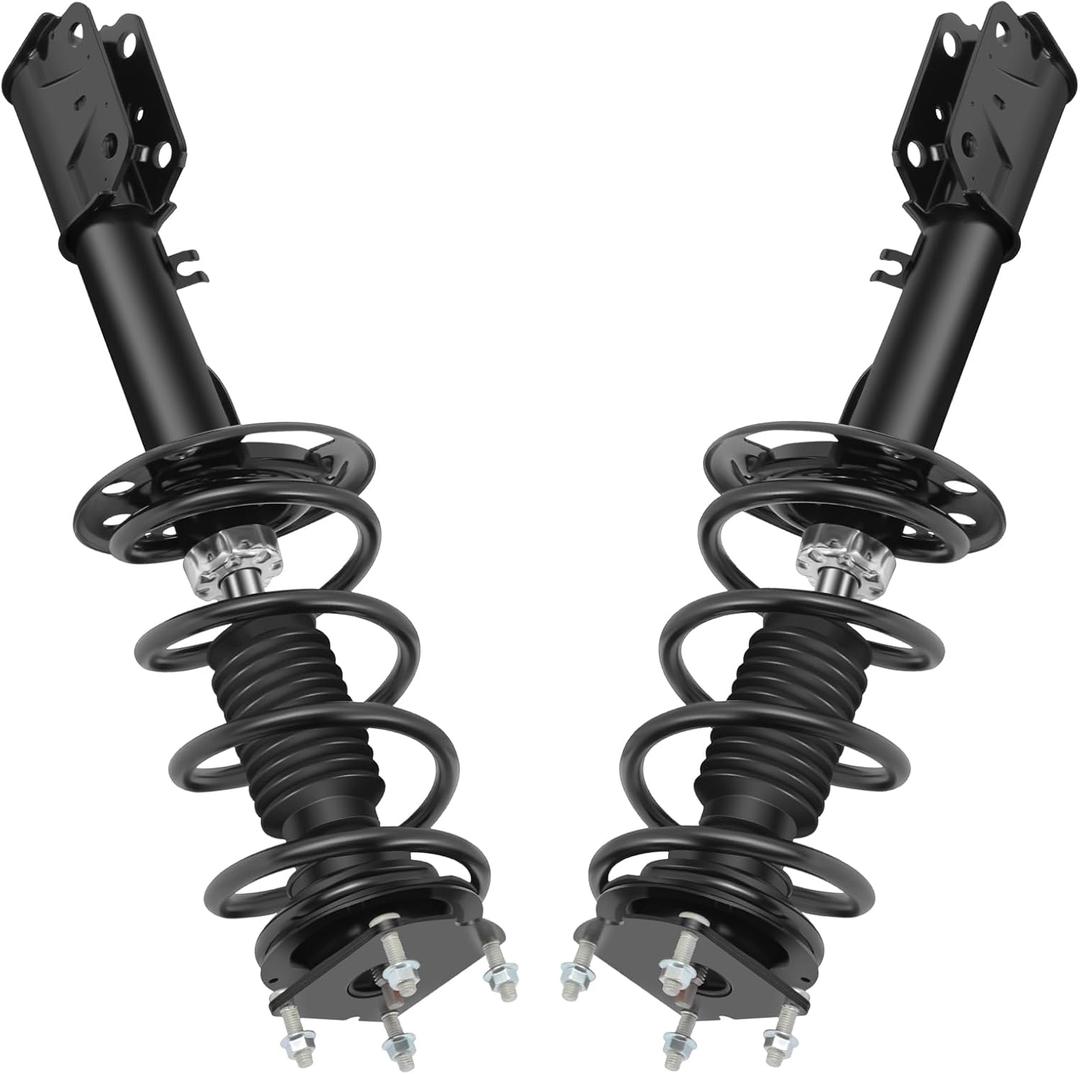 ECCPP Complete Struts Spring Assembly Front Struts Shock Coil Spring Fit for Ford Explorer 2011-2013 - 272621 272620